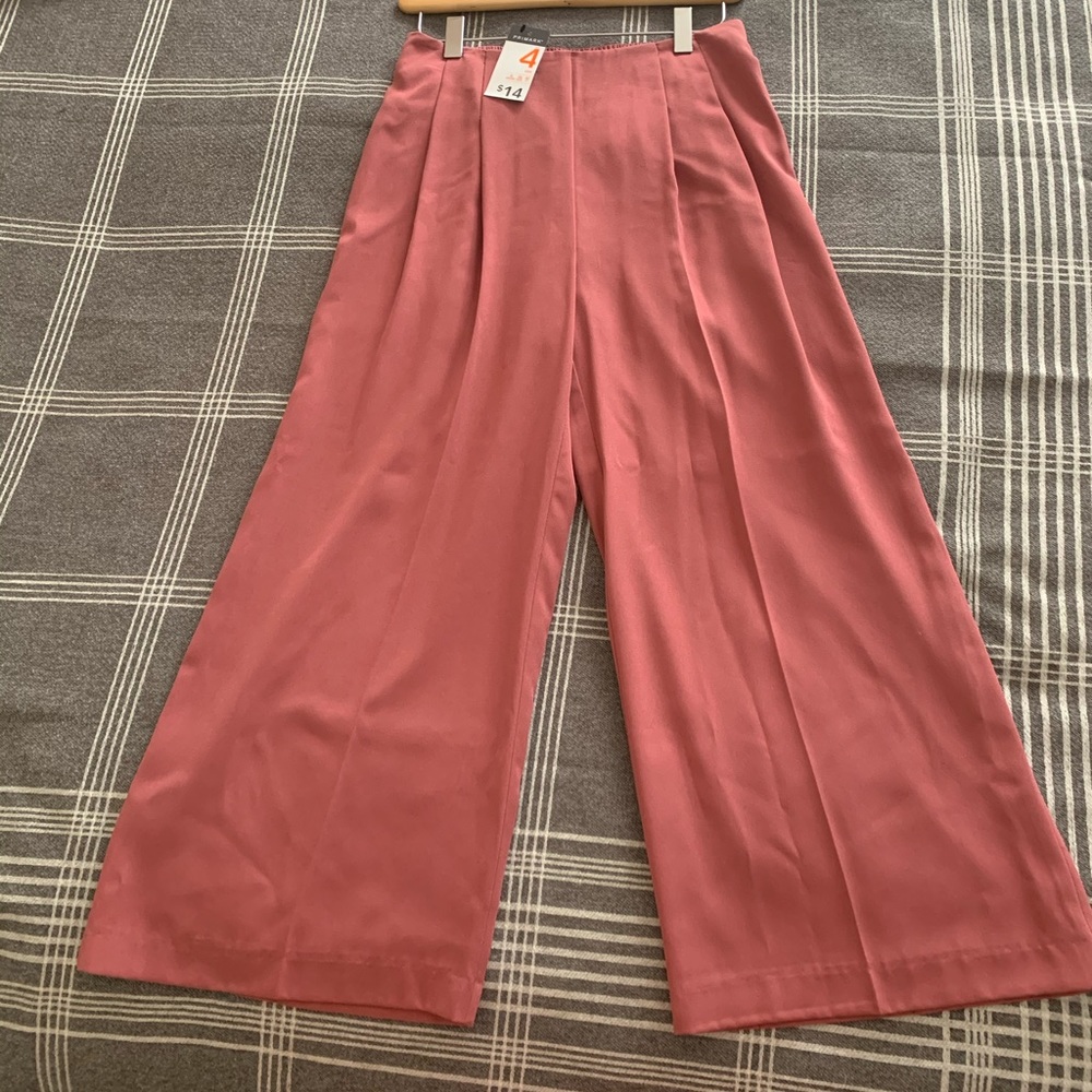 High waisted trouser pants